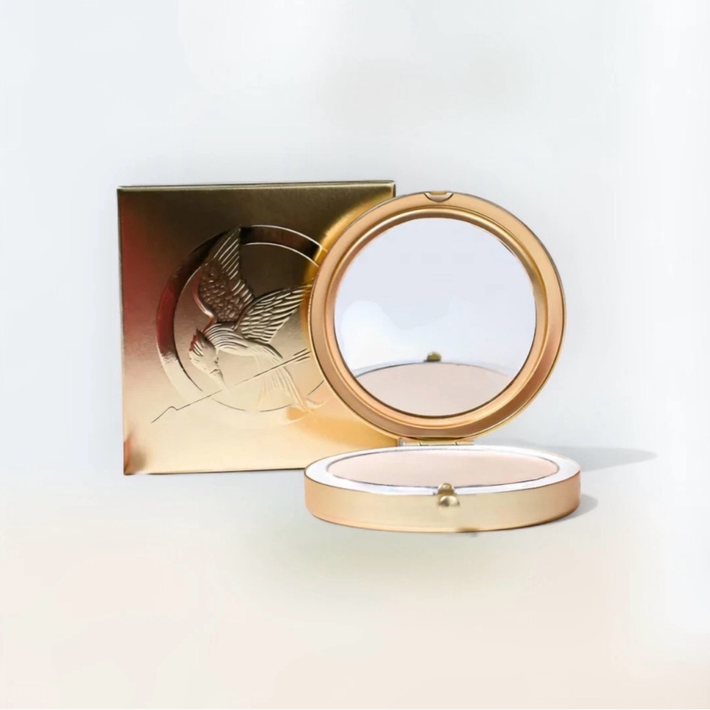 Hunger Games Gold Compact Mirror with Powder/Highlighter